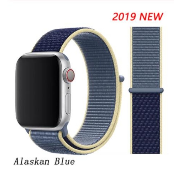 Accessories - NEW Alaskan Blue Sport Loop Strap For Apple Watch